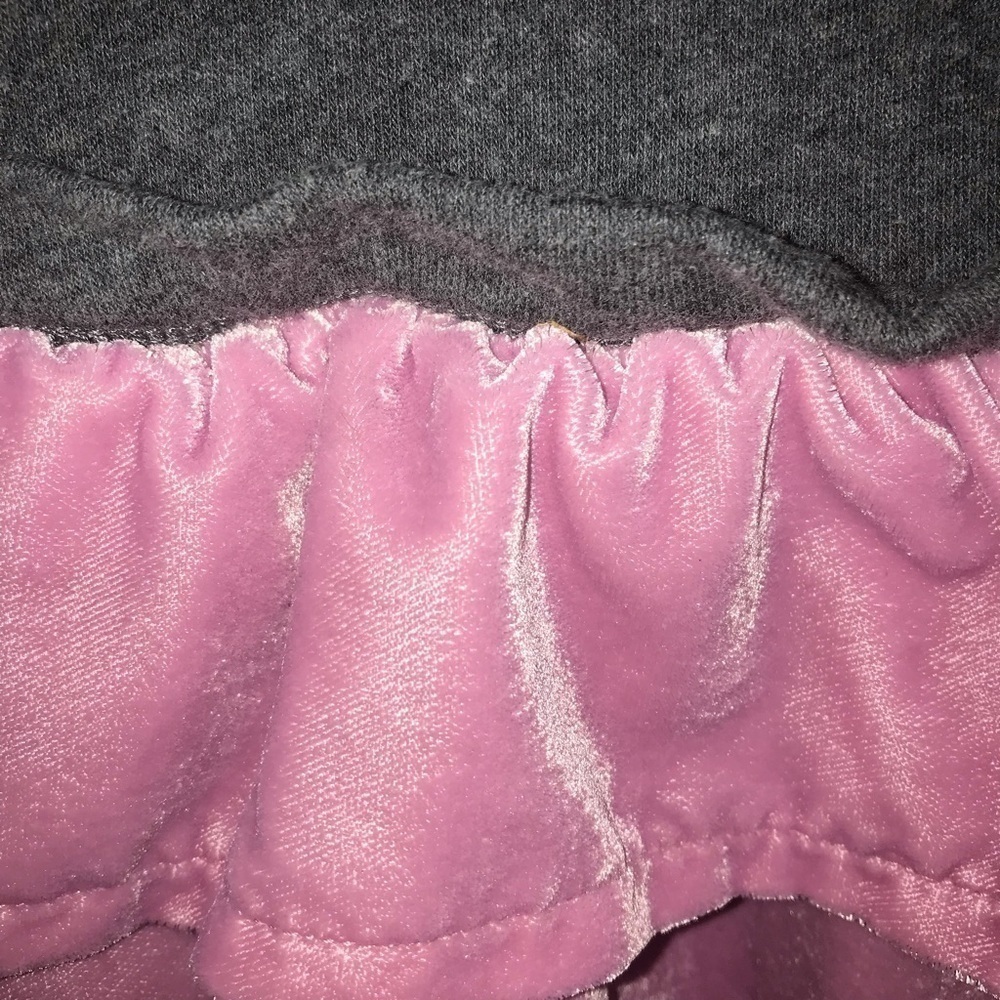 Crewcuts Grey & Pink Velvet Dress - Picture 15 of 16